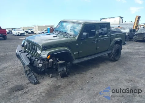 2022 Jeep Gladiator Overland 4X4 z USA, uszkodzony, nr VIN 1C6HJTFG5NL155467